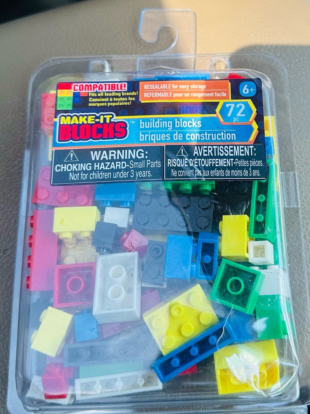 Lego Make-It Blocks Building Set - Red, Yellow, Blue, Green, White, Black - Picture 3 of 3